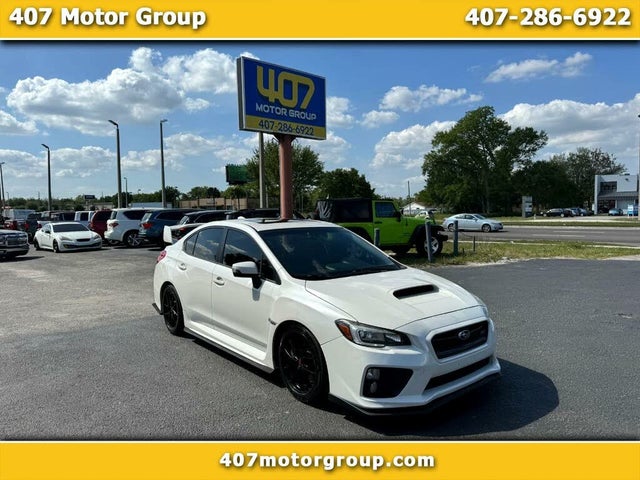 2016 Subaru WRX STI Limited with Wing Spoiler