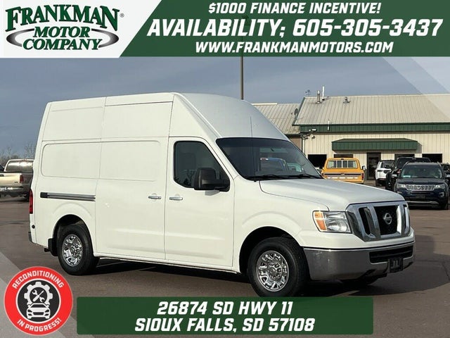 2017 Nissan NV Cargo 2500 HD SL with High Roof