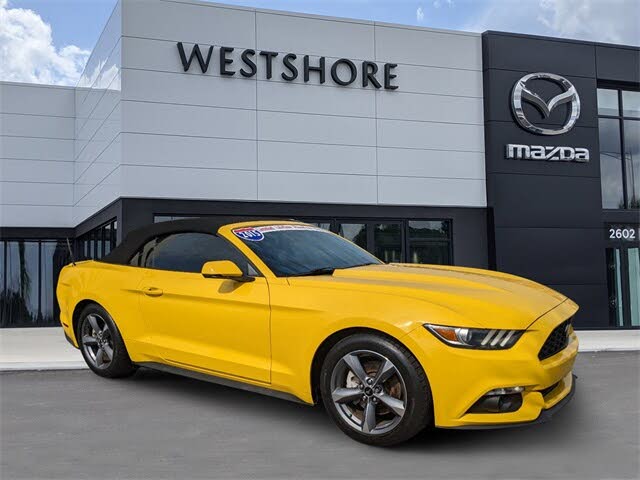 2015 Ford Mustang EcoBoost Premium Convertible RWD