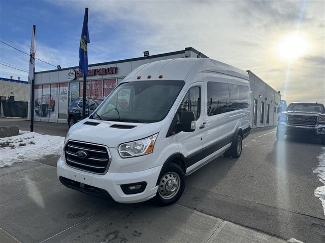 2020 Ford Transit Passenger 350 HD XL Extended High Roof LWB DRW RWD with Sliding Passenger-Side Door
