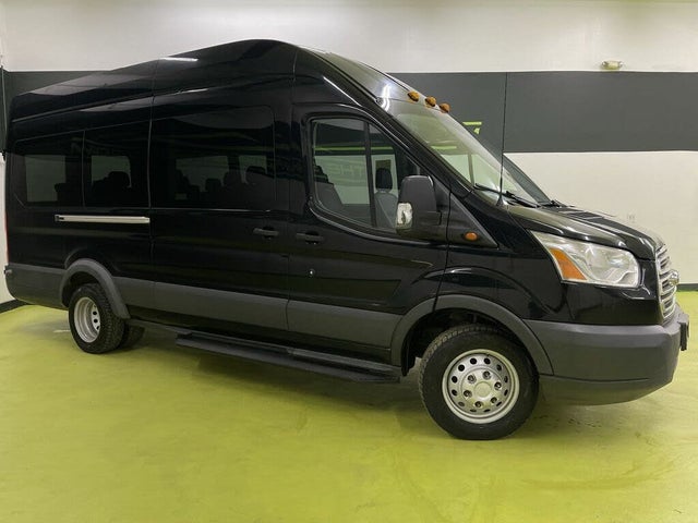 2018 Ford Transit Passenger 350 HD XLT Extended High Roof LWB DRW RWD with Sliding Passenger-Side Door