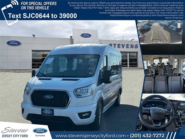 2021 Ford Transit Passenger 350 XLT Medium Roof LB RWD