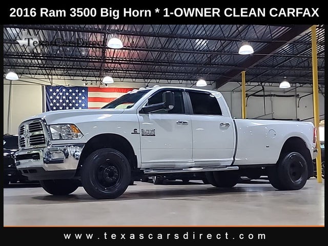 2016 RAM 3500 Big Horn Crew Cab LB DRW 4WD