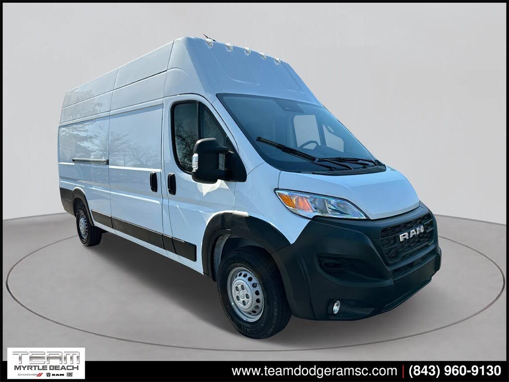 2024 RAM ProMaster 3500 Tradesman 159 Super High Roof Extended Cargo Van with Passenger Seat FWD