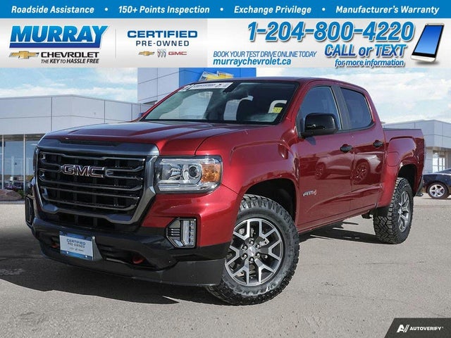 GMC Canyon AT4 Crew Cab 4WD with Cloth 2022