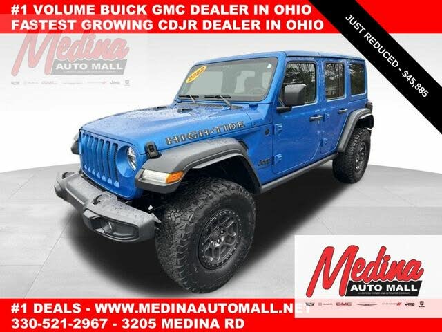 Jeep Wrangler High Tide & High Velocity Color New For '22