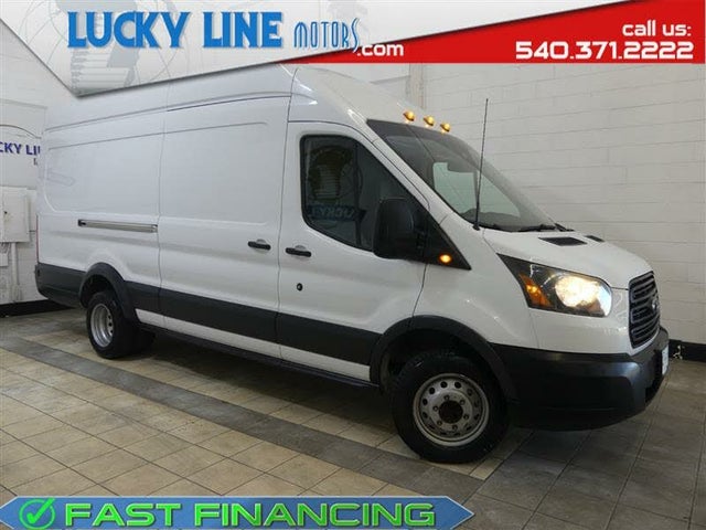 2016 Ford Transit Cargo 350 HD 3dr LWB High Roof Extended DRW with Sliding Passenger Side Door and 9950 Lb. GVWR