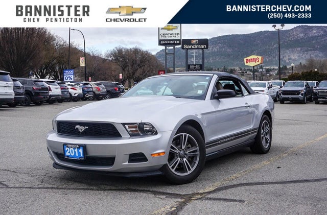 2011 Ford Mustang Convertible RWD with Pony Package