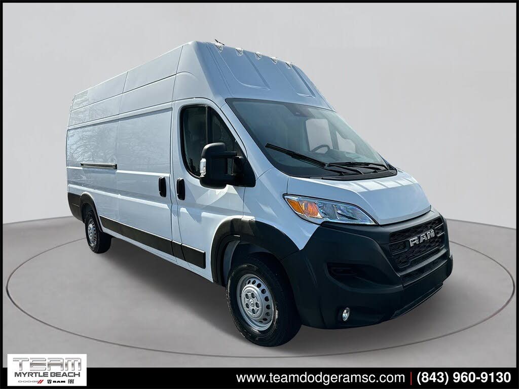 2024 RAM ProMaster 3500 Tradesman 159 Super High Roof Extended Cargo Van without Passenger Seat FWD