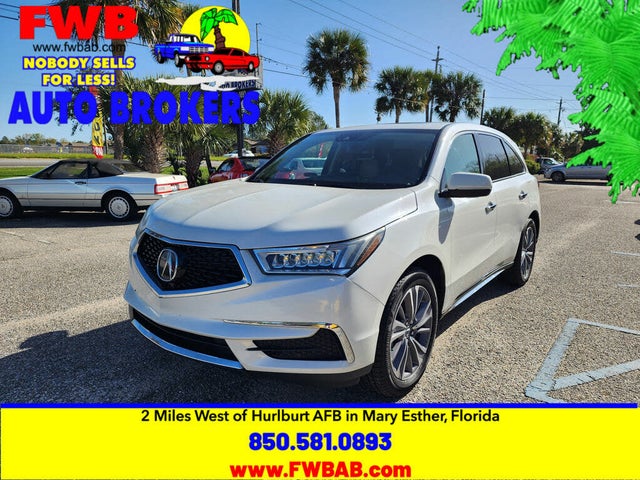 2018 Acura MDX FWD with Technology and Entertainment Package