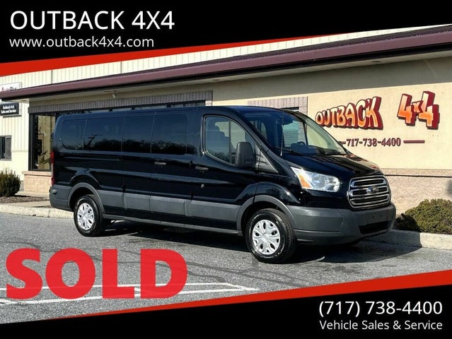 2016 Ford Transit Passenger 350 XLT Low Roof LWB RWD with 60/40 Passenger-Side Doors