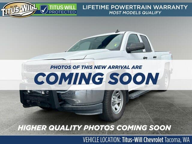 2016 Chevrolet Silverado 1500 LS Double Cab 4WD