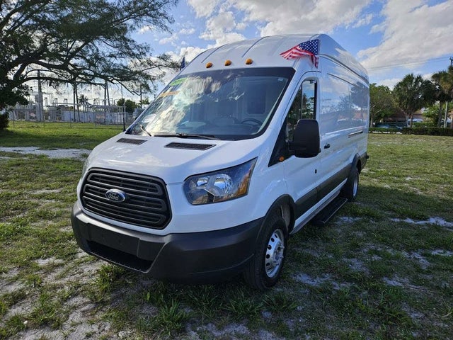 2016 Ford Transit Cargo 350 HD 4dr LWB High Roof Extended DRW with Dual Sliding Side Doors and 9950 Lb. GVWR