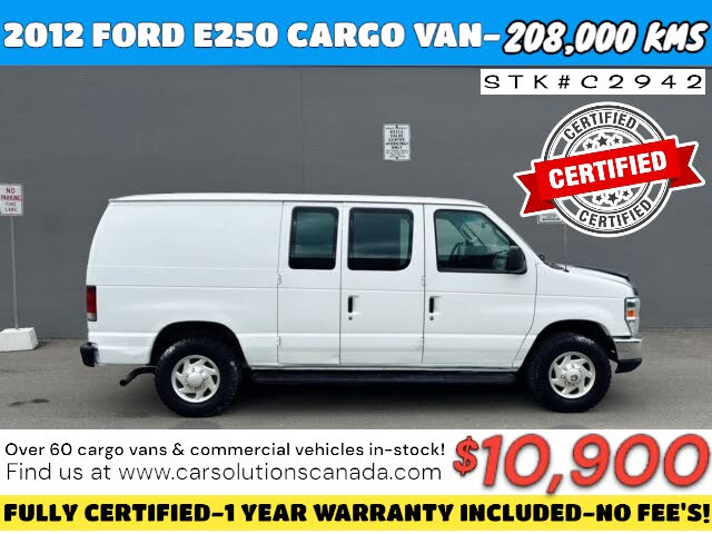 2012 Ford E-Series E-250 Cargo Van