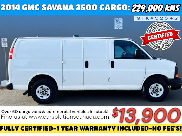 GMC Savana Cargo 2500 RWD 2014