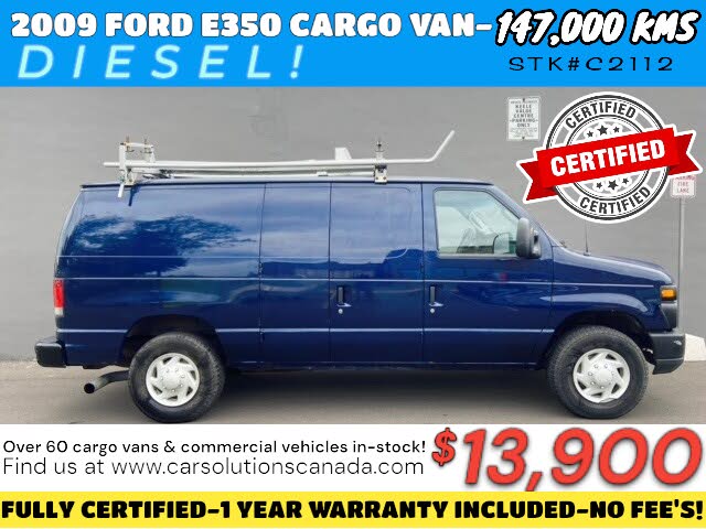 2009 Ford E-Series E-350 Super Duty Cargo Van