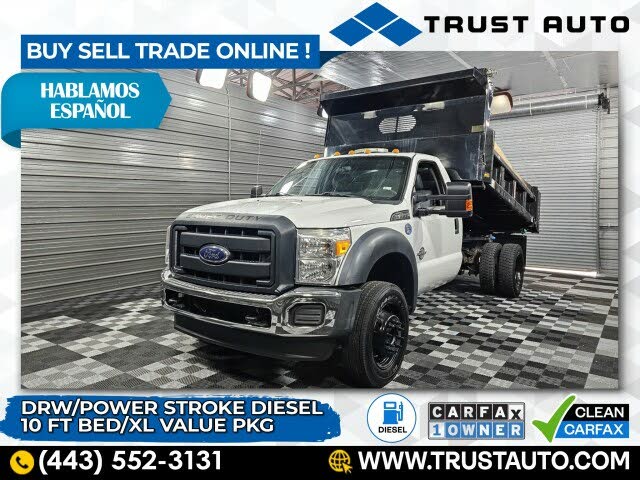 2016 Ford F-550 Super Duty Chassis XL Crew Cab LB DRW 4WD