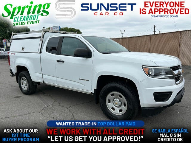 2018 Chevrolet Colorado Work Truck Extended Cab LB 4WD