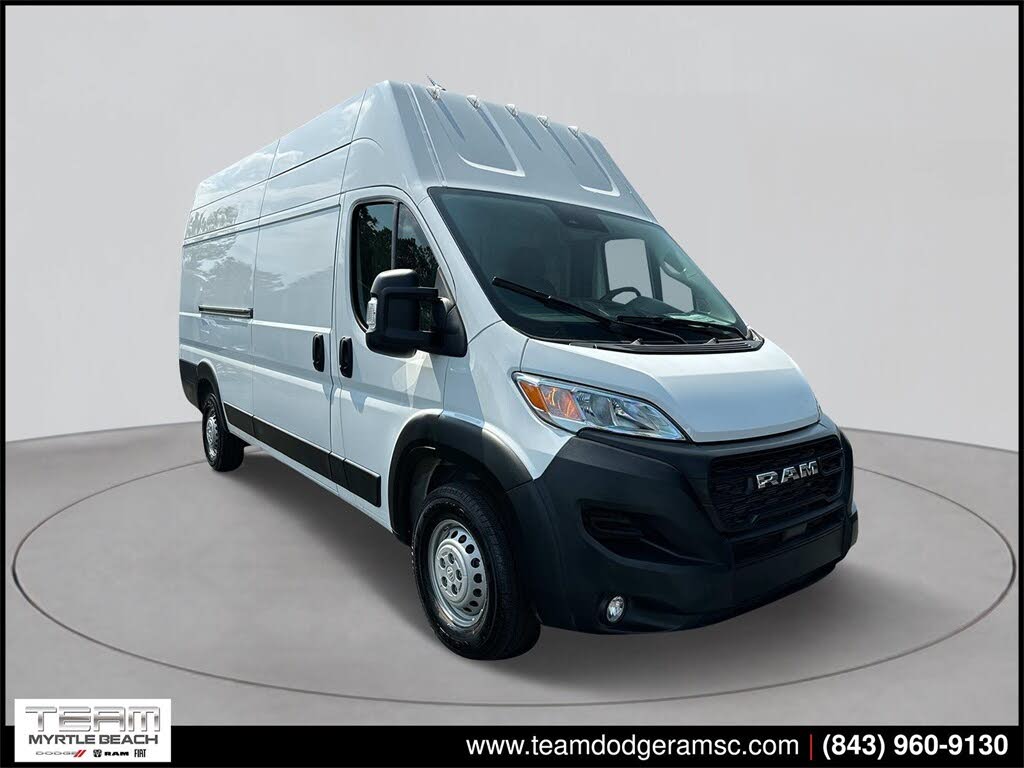 2024 RAM ProMaster 3500 Tradesman 159 Super High Roof Extended Cargo Van with Passenger Seat FWD