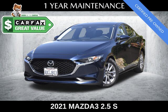 2021 Mazda MAZDA3 2.5 S Sedan FWD