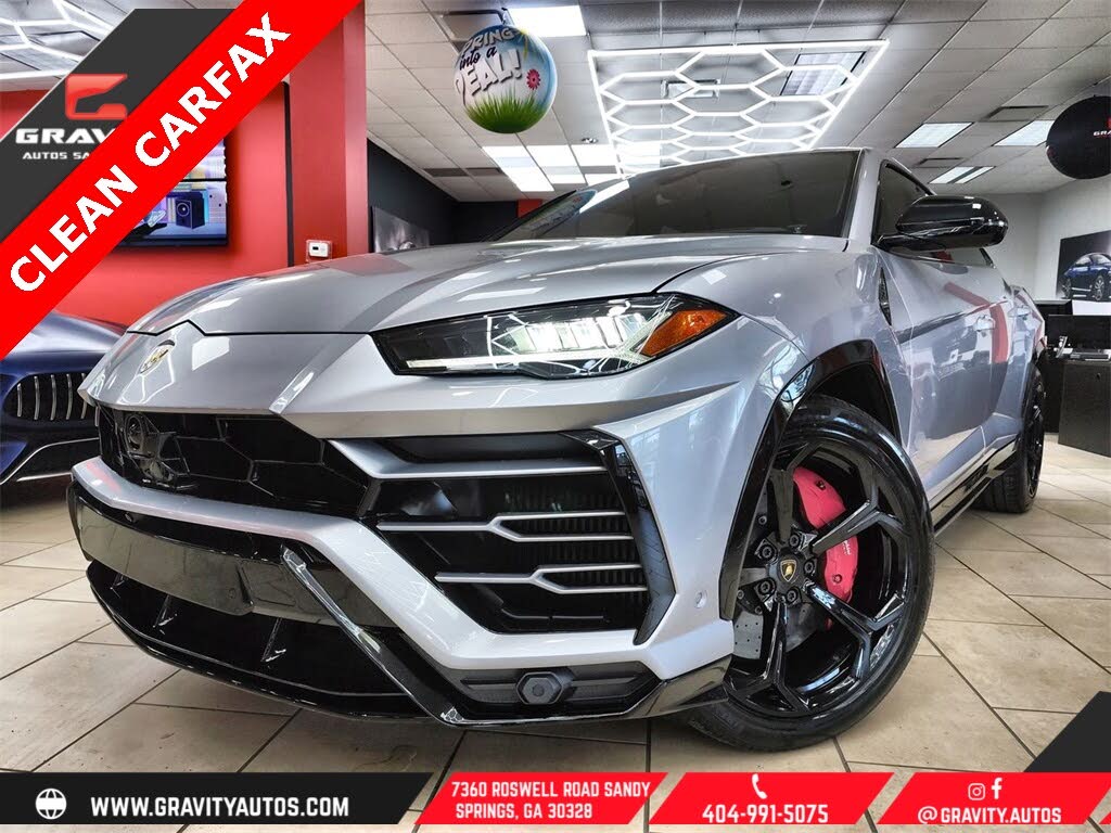 Used Silver Lamborghini Urus for Sale - CarGurus