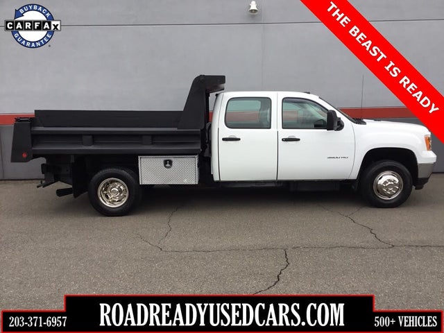 2013 GMC Sierra 3500HD Work Truck Crew Cab 4WD Chassis