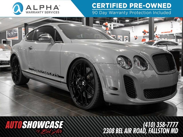 2010 Bentley Continental Supersports Coupe AWD