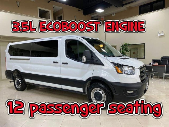 2020 Ford Transit Passenger 350 XL Low Roof LWB RWD with Sliding Passenger-Side Door