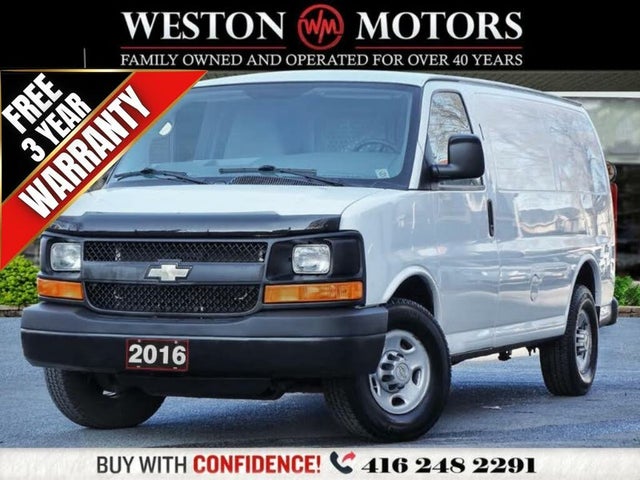 2016 Chevrolet Express Cargo 2500 Extended RWD with Paratransit