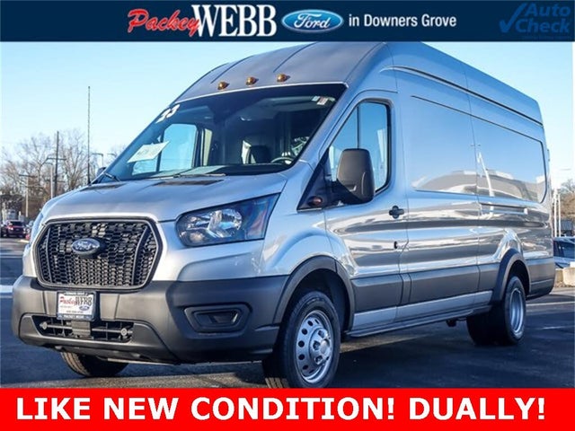 2023 Ford Transit Cargo 350 HD 10360 GVWR High Roof Extended LB DRW RWD