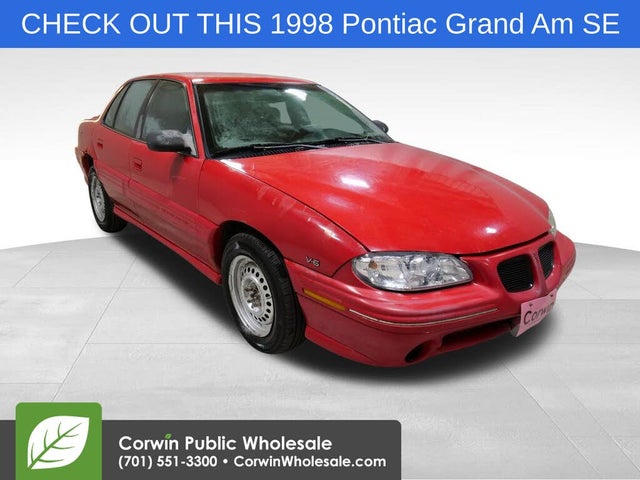 1998 Pontiac Grand Am 4 Dr SE Sedan
