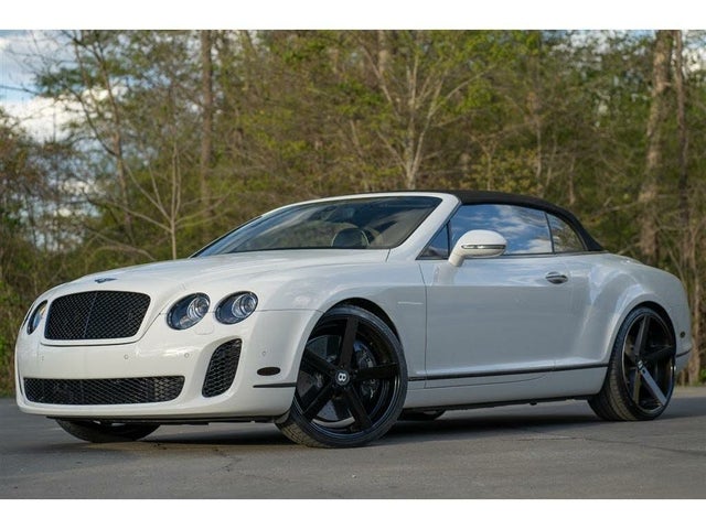 2012 Bentley Continental Supersports Convertible AWD