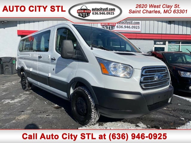 2018 Ford Transit Passenger 350 XLT Low Roof LWB RWD with 60/40 Passenger-Side Doors