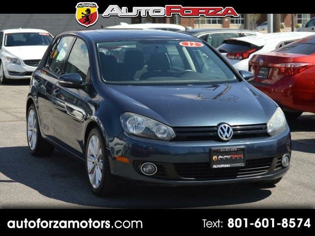 2012 Volkswagen Golf TDI with Sunroof and Nav