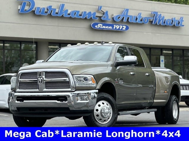 2015 RAM 3500 Laramie Longhorn Mega Cab DRW 4WD