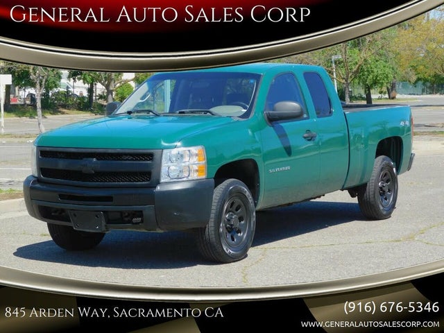 2012 Chevrolet Silverado 1500 Work Truck Extended Cab 4WD