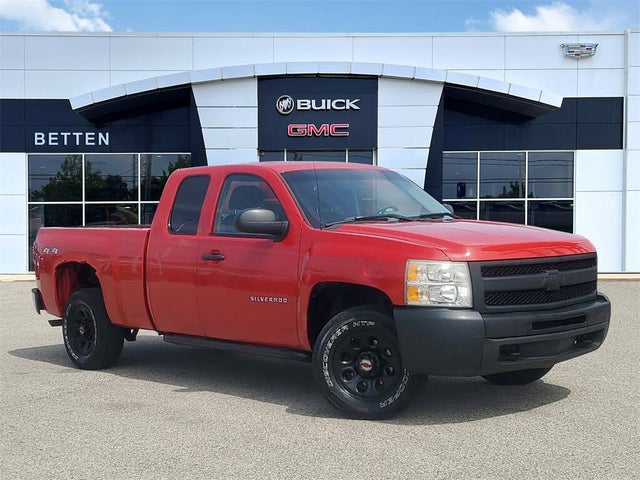 2010 Chevrolet Silverado 1500 Work Truck Extended Cab 4WD