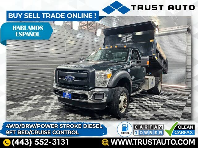 2015 Ford F-550 Super Duty Chassis XL Regular Cab 141 DRW 4WD