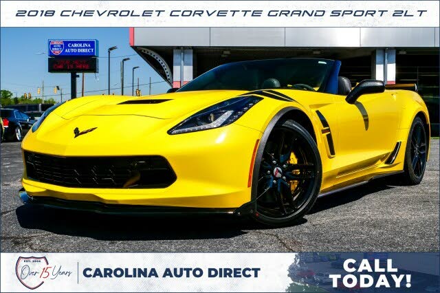 2018 Chevrolet Corvette Grand Sport 2LT Convertible RWD