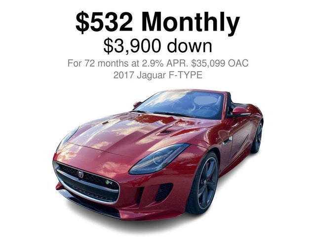 2017 Jaguar F-TYPE R Convertible AWD