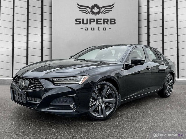 Acura TLX SH-AWD with A-Spec Package 2022