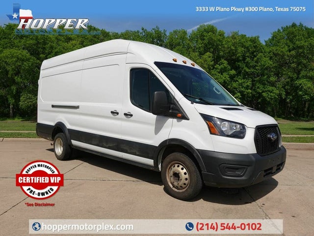 2022 Ford Transit Cargo 350 HD 9950 GVWR High Roof Extended LB DRW RWD