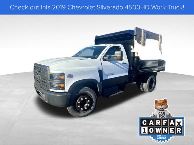 2019 Chevrolet Silverado 4500HD Work Truck Regular Cab RWD