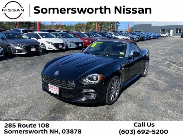 2018 FIAT 124 Spider Red Top Edition