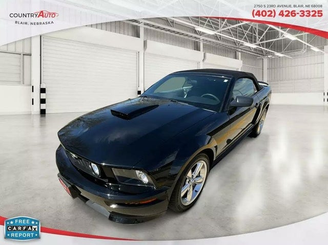 2008 Ford Mustang GT Deluxe Convertible RWD
