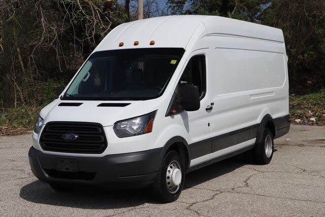 2015 Ford Transit Cargo 350 HD 3dr LWB High Roof Extended DRW with Sliding Passenger Side Door and 10360 Lb. GVWR