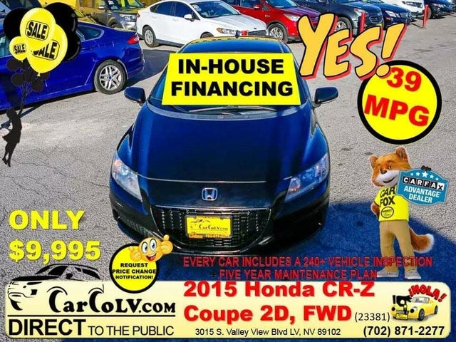 2015 Honda CR-Z Base Hatchback