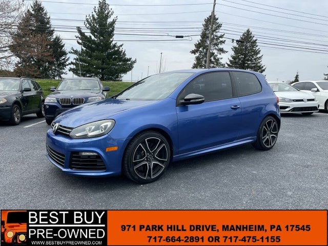 2012 Volkswagen Golf R 2-Door AWD with Sunroof and Navigation