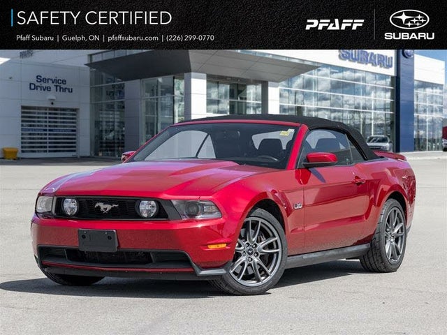 Ford Mustang GT Convertible RWD 2011