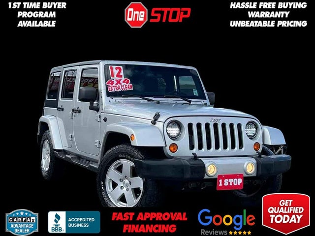 2012 Jeep Wrangler Unlimited Sahara 4WD